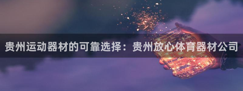 极悦平台股东是谁：贵州运动器材的可靠选择：贵州放心体
