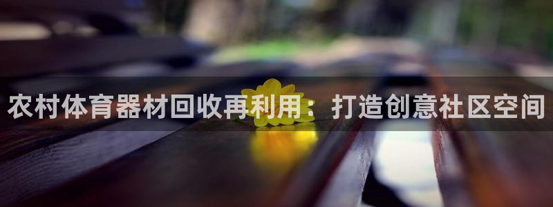极悦平台注册用户名格式是什么：农村体育器材回收再利用