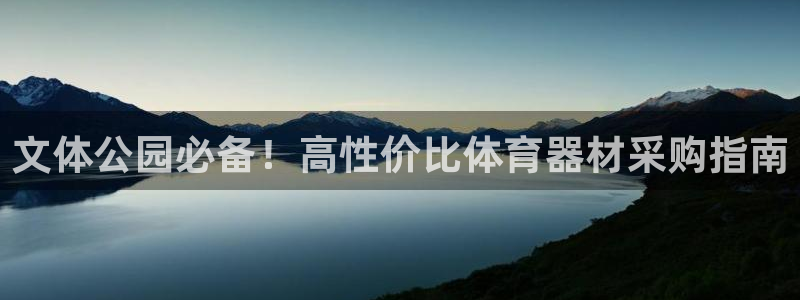 极悦官网：文体公园必备！高性价比体育器材采购指南