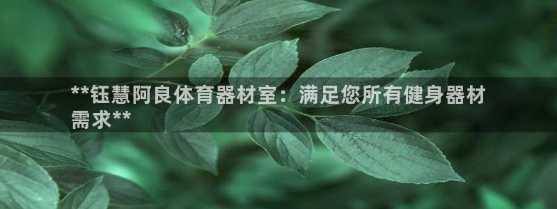 极悦平台官网登录网址是什么：**钰慧阿良体育器材室：