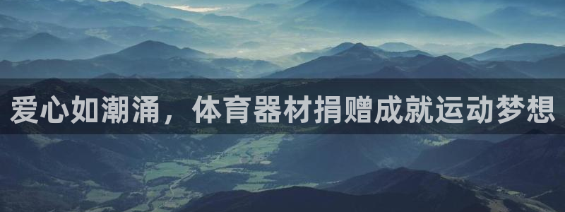 极悦平台官网登录不了了：爱心如潮涌，体育器材捐赠成就
