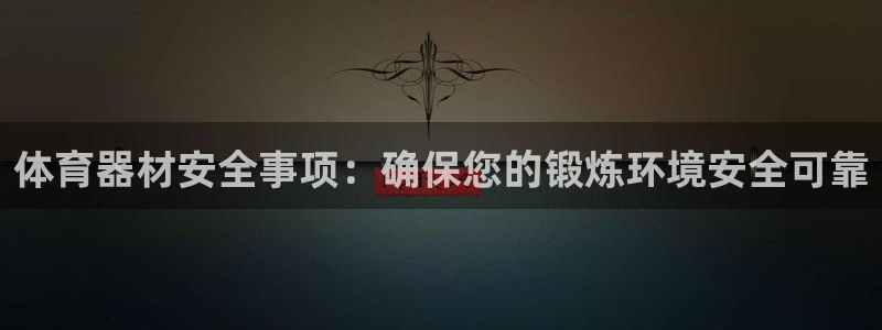 极悦平台和蓝狮平台区别是什么：体育器材安全事项：确保