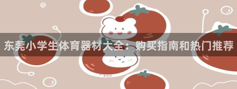 极悦娱乐官方网站首页：东莞小学生体育器材大全：购买指