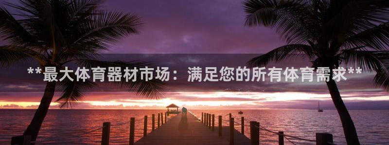 极悦娱乐最新版本更新内容分享：**最大体育器材市场：
