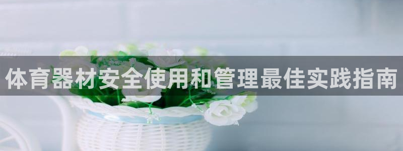 极悦娱乐官方网站：体育器材安全使用和管理最佳实践指南