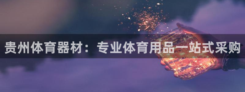 极悦平台app二维码怎么弄出来：贵州体育器材：专业体