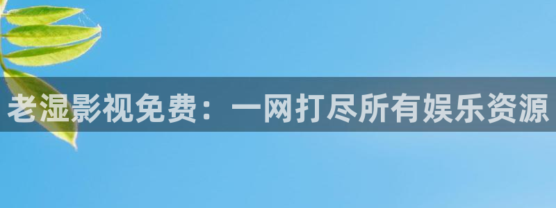 三妹影院在线观看：老湿影视免费：一网打尽所有娱乐资源